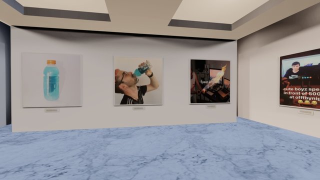 Instamuseum for @tomgalle 3D Model