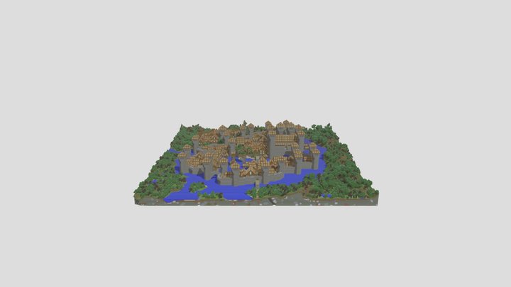 My MC World2 Wrl 3D Model