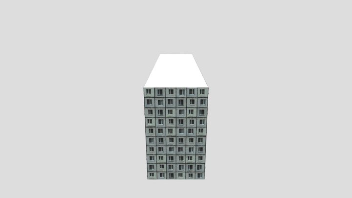 Soviet Panelka Building