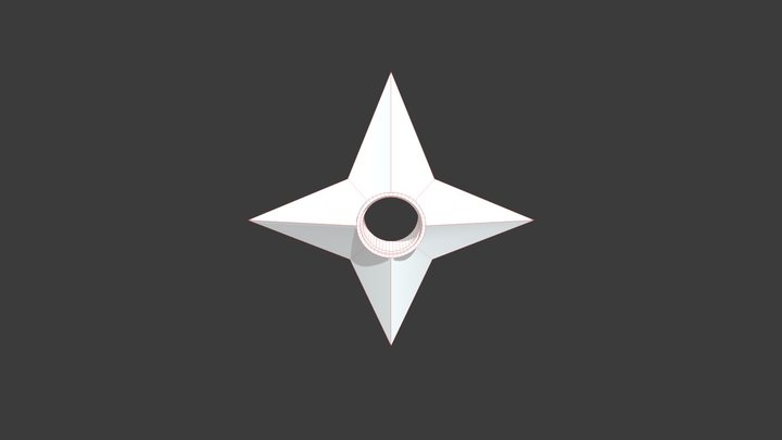 ShurikenOBJ 3D Model