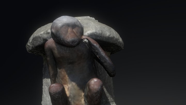 Mons Monkey Low 3D Model