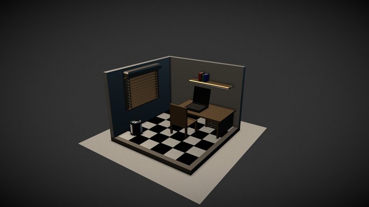 Polyroom practice 3D Model