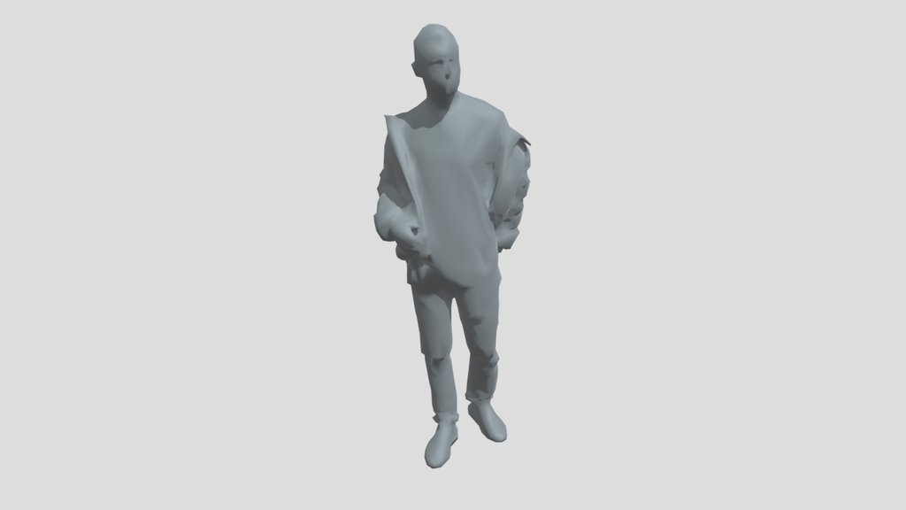 Lowpoly Male Walking