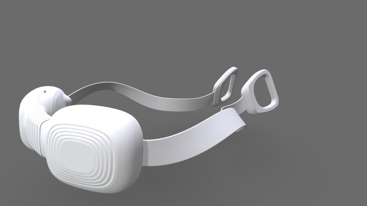 颈部按摩器 3D Model