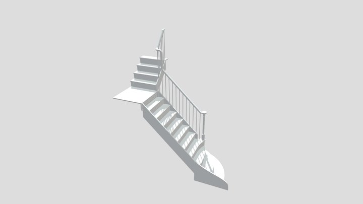 69LR - 3 - New F1 railing 3D Model