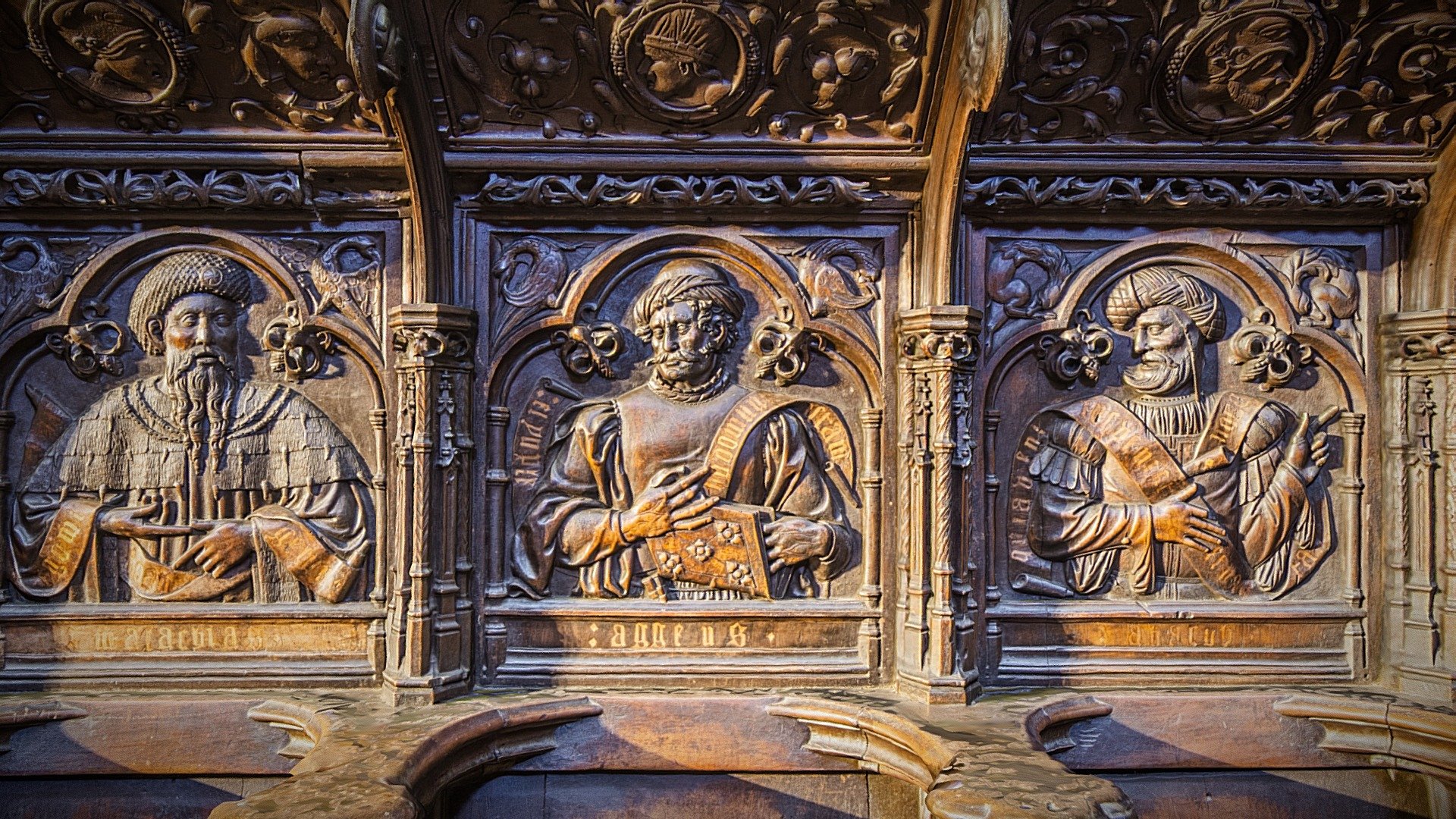 Sillería de la catedral de Astorga