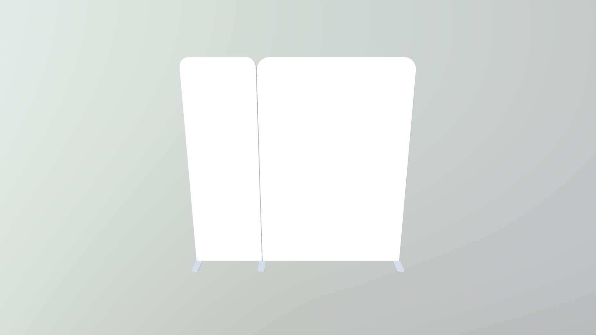 10ft Modulate Fabric Backwall w/ Magnetic Kit 04 - Download Free 3D ...