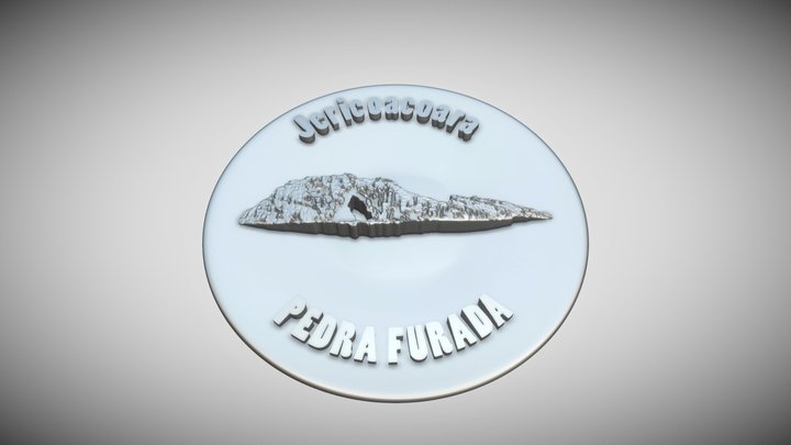 Imã de Geladeira Jeri 3D Model