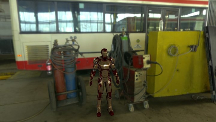 Iron Man Mark 42 3D Model