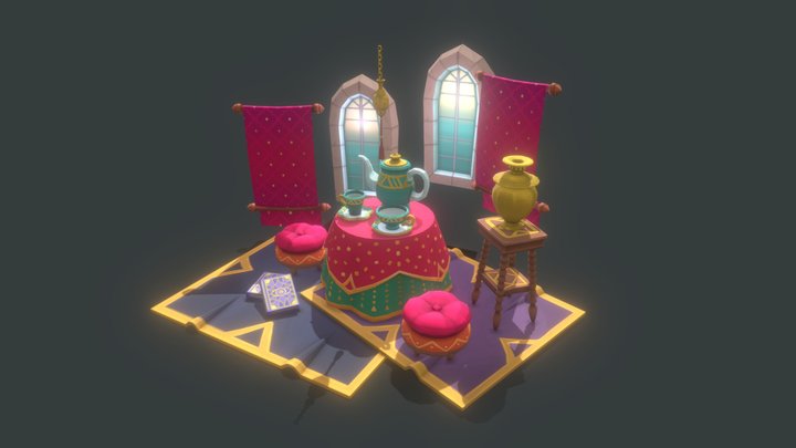 Morning Divination 3D Model
