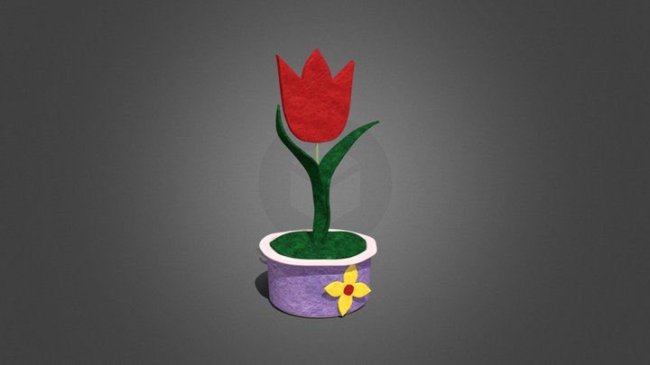 Dasha Flower 3D Model
