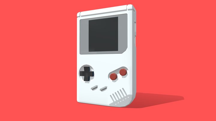 Game Boy 3D Model