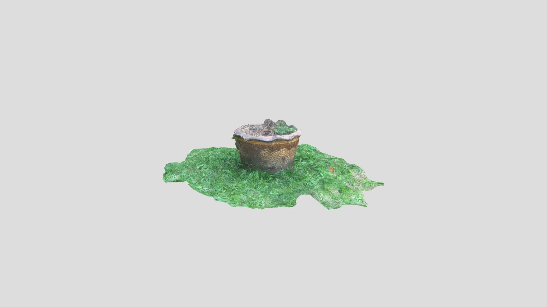 กระถาง — Sketchfab embed 3D viewer