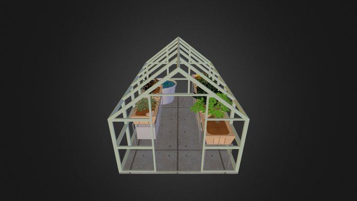AquaBundance 6 Bed Sleek 3D Model