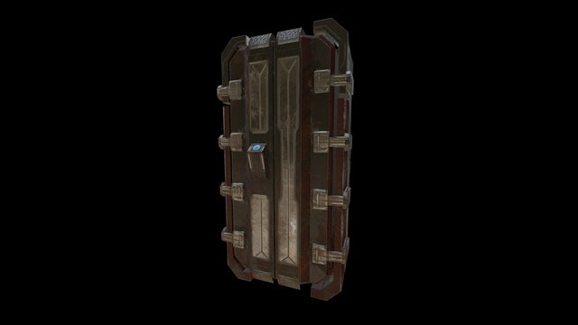 post apocalyptic rifle storage 3D Model