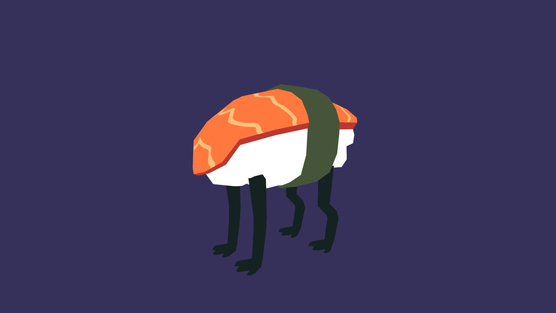 AF Novelteeth Foodcritter: sushi