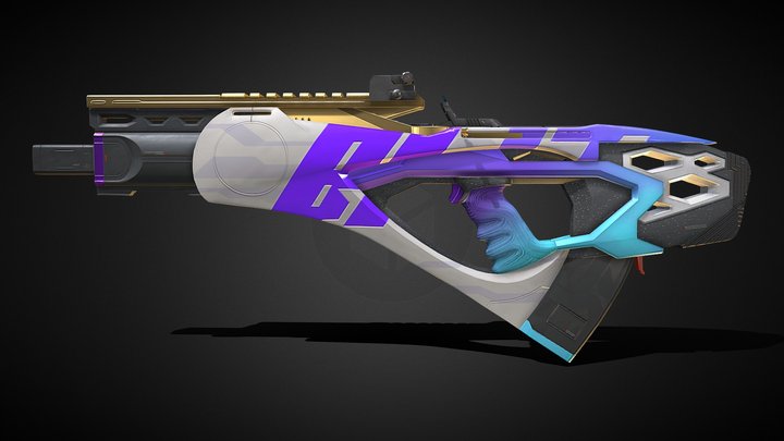 Apex Legends VK-47 Flatline Y5 Anniversary – Kostenloses 3D-Modell STL