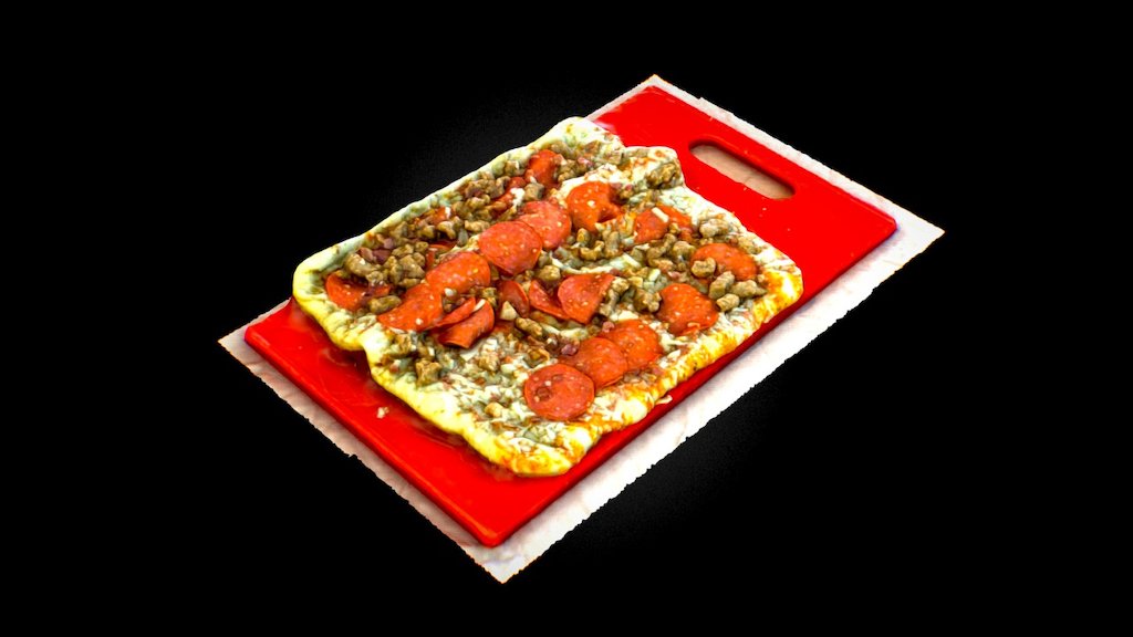 3D Scanned Pre-cooked Pizza