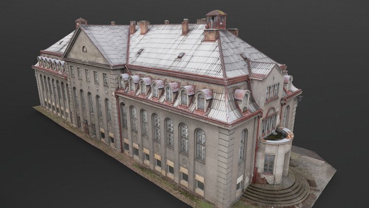 19th century administrative building 3D Model