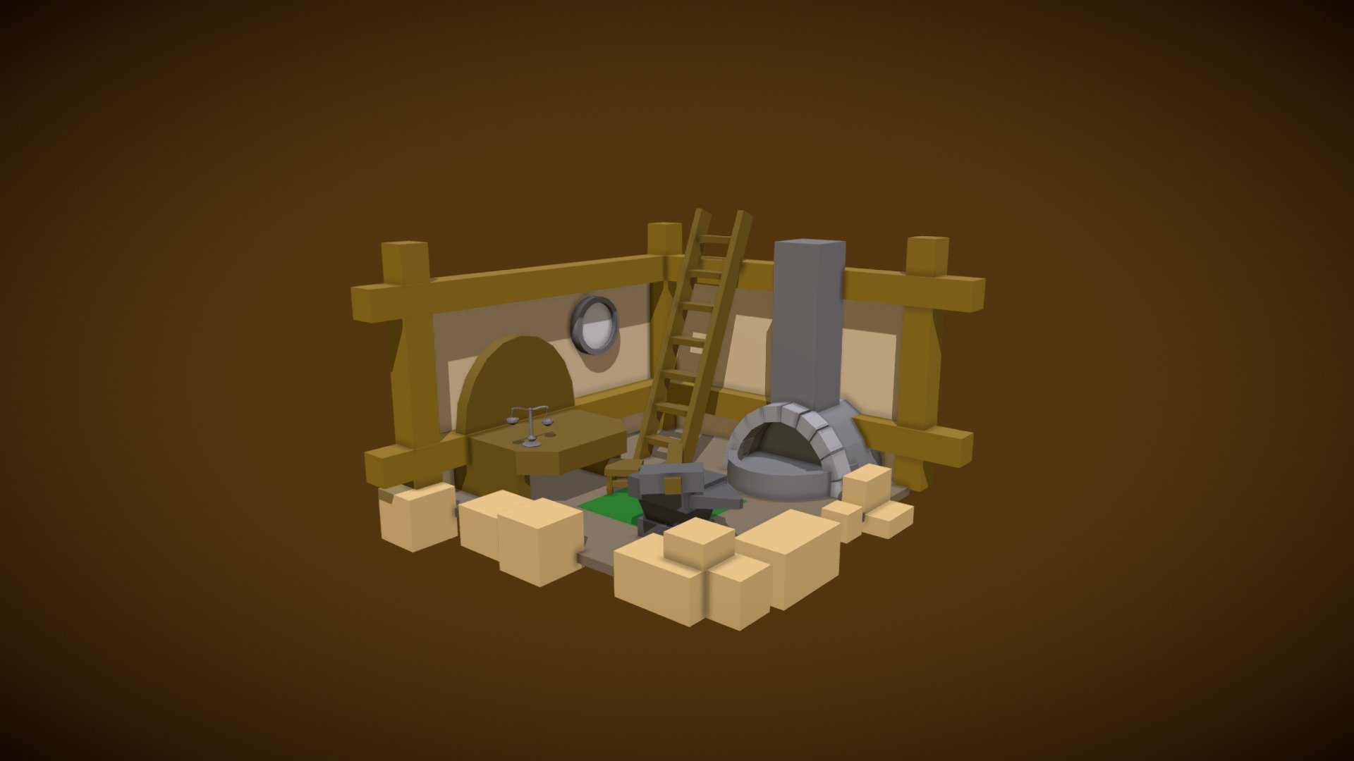 forge diorama 2023 - 3D model by lucasavellar [f09c508] - Sketchfab