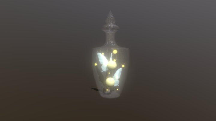 Fairy Bottle 3D Model