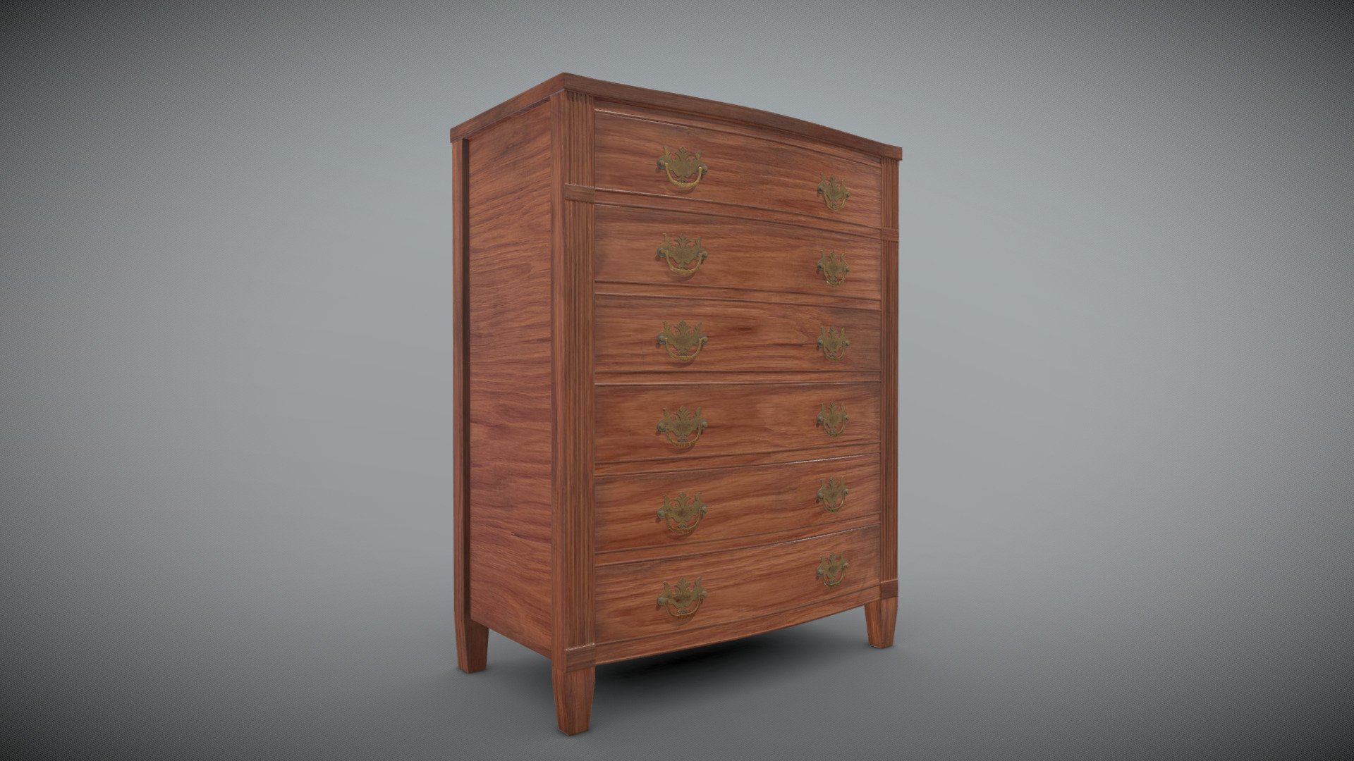 Dresser 02 - Buy Royalty Free 3D model by Caxtor [f09d628] - Sketchfab ...