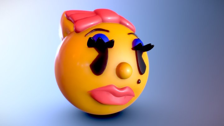 msPacMan 3D Model