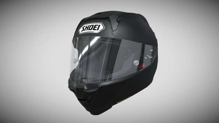 Shoei X-Fifteen 3D Model