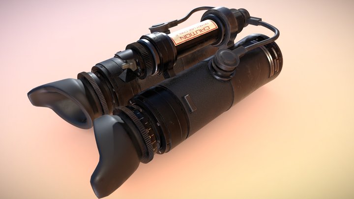IR Binoculars 3D Model