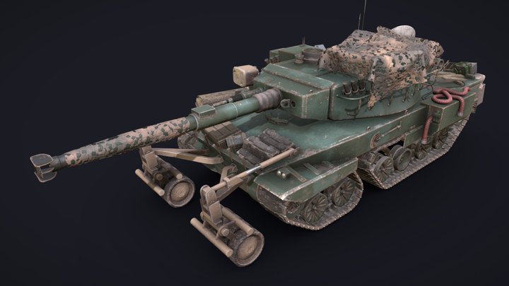 Char Murat: Personal Loadout Variant 3D Model