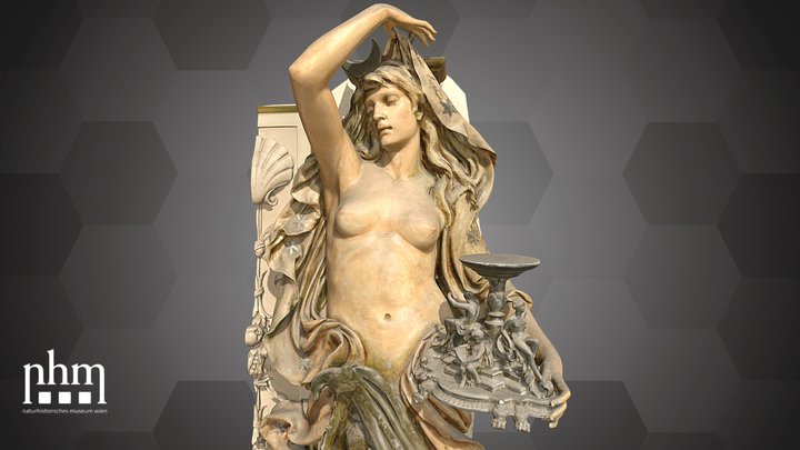 Figure embodying Selene - The Moon Goddess – Modello 3D gratuito STL