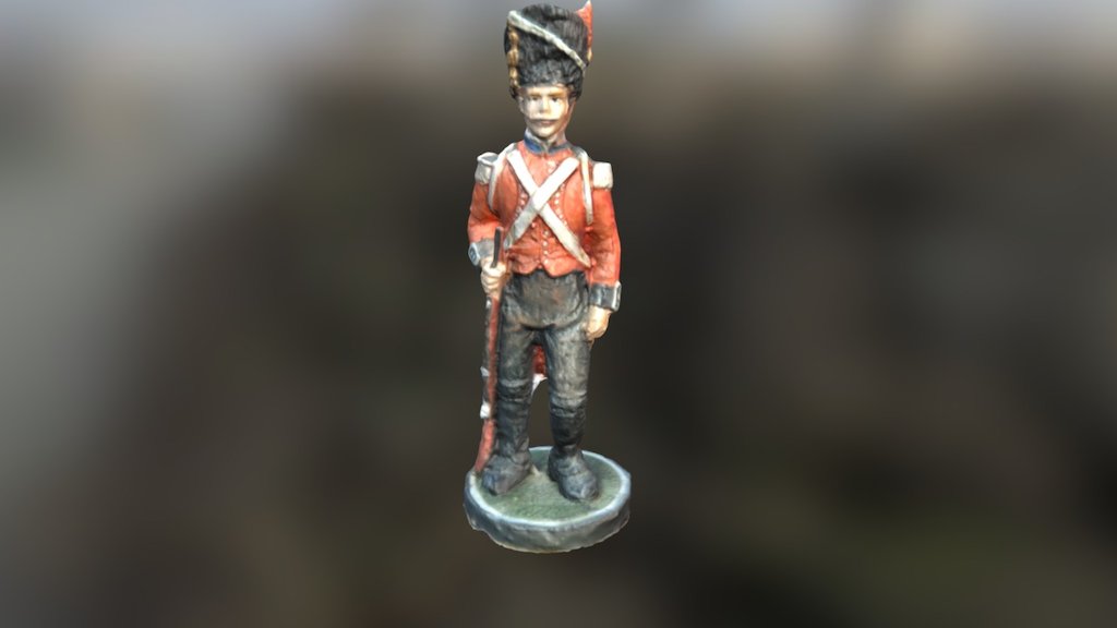 Soldado — Sketchfab embed 3D viewer