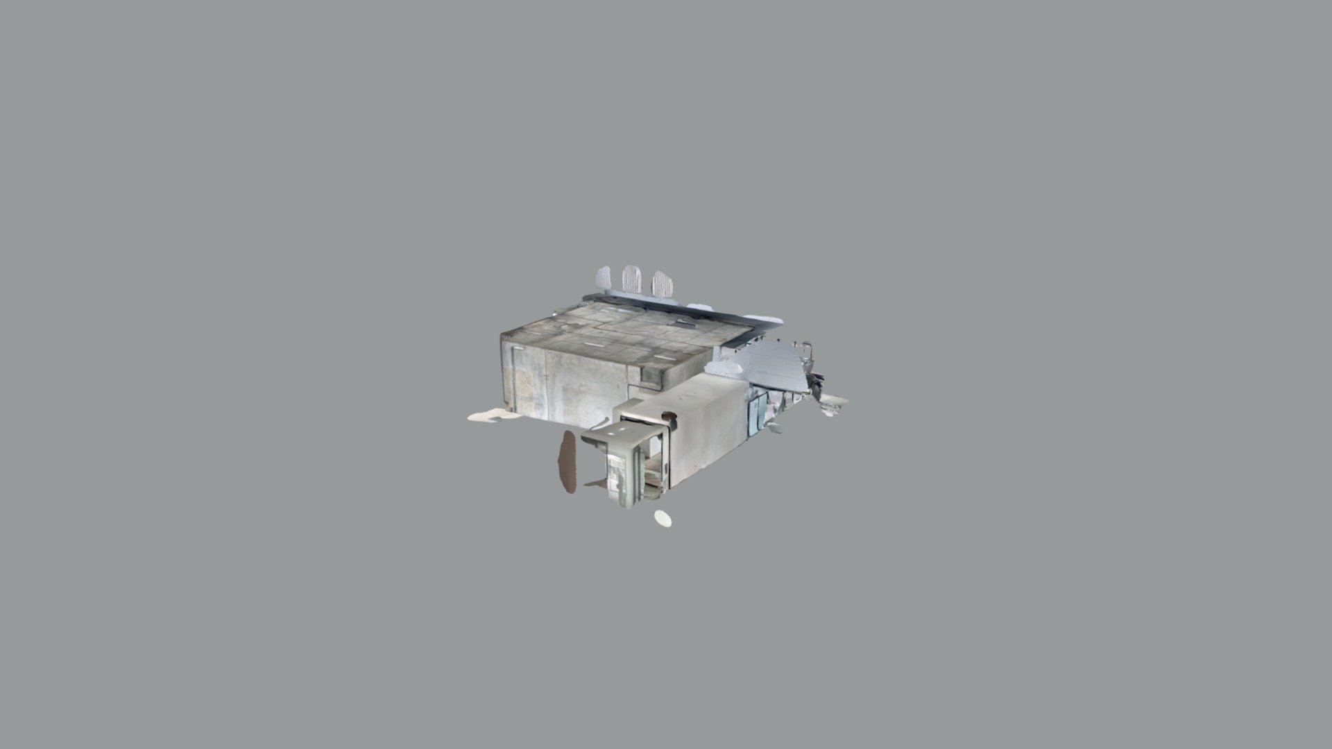 Cafe warehouse site — Sketchfab embed 3D viewer