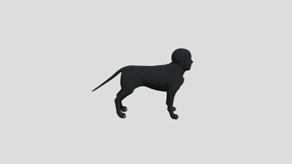 My attempt at a Backrooms Hound