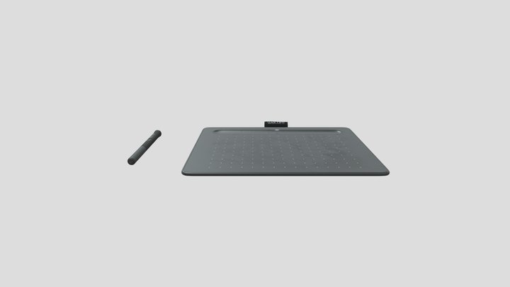 Pen & Tablet 3D Model