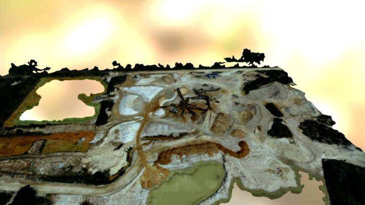 1144 - Demo - Sand Yard (2015-04-01) 3D Model