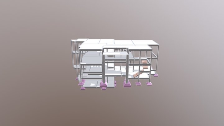 Casa Alphaville - Modelo Conceitual 3D Model