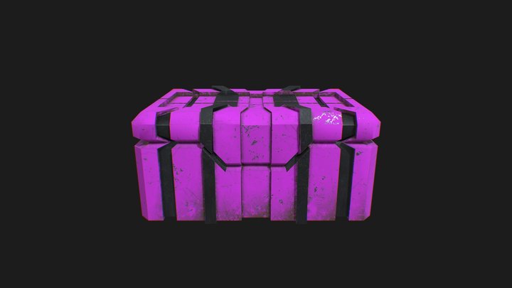 Loot Box 3D Model