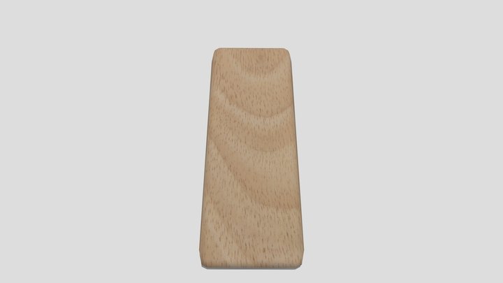 A6-Unit Block Triangle 3D Model
