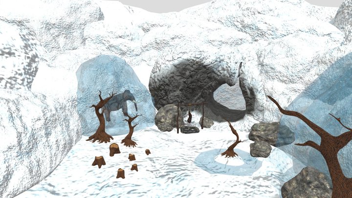 Game environment 3D Model