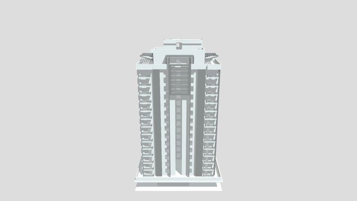 Residential Building 3D Model