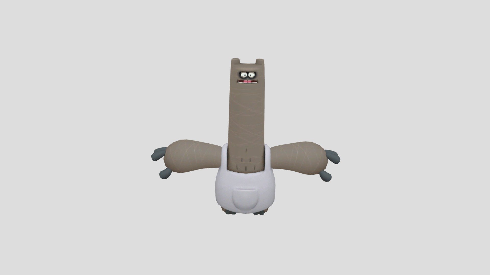 Schnitzel (Chowder) - Download Free 3D model by CartoonCartoon ...