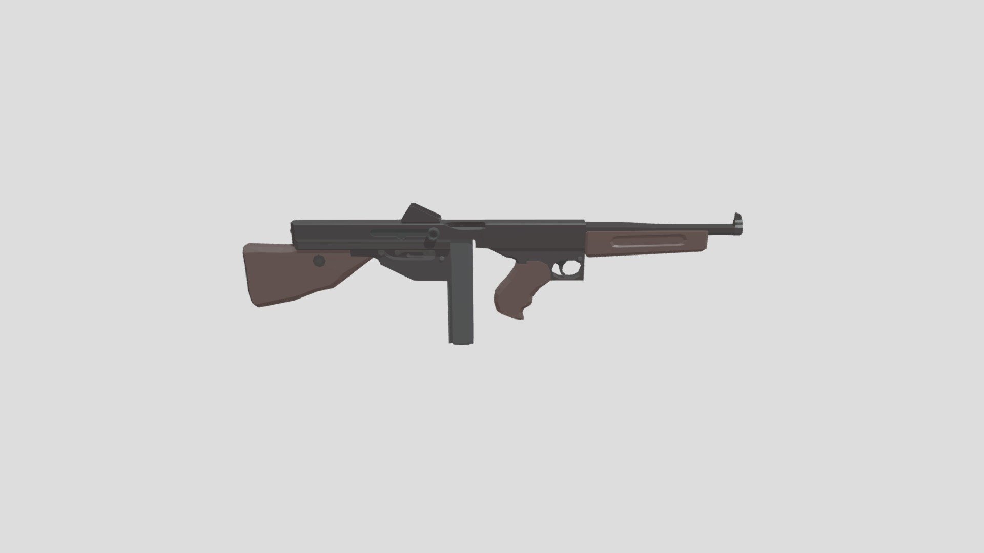 Bullpup Thomson - 3D model by Norwegian [f0a4fdf] - Sketchfab