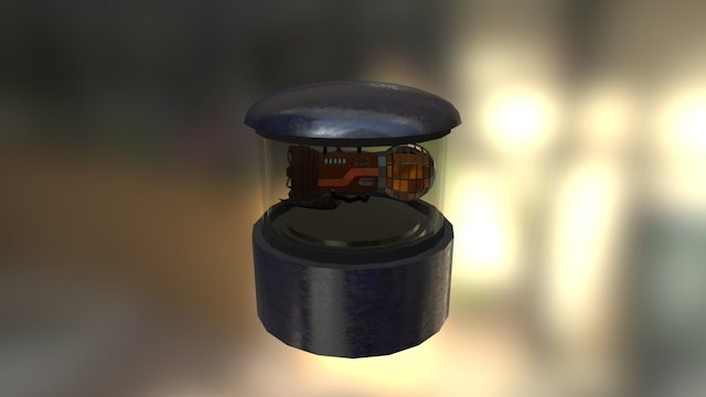 Laser Gun 3D Model
