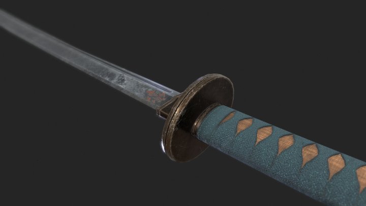 Koi Katana 3D Model