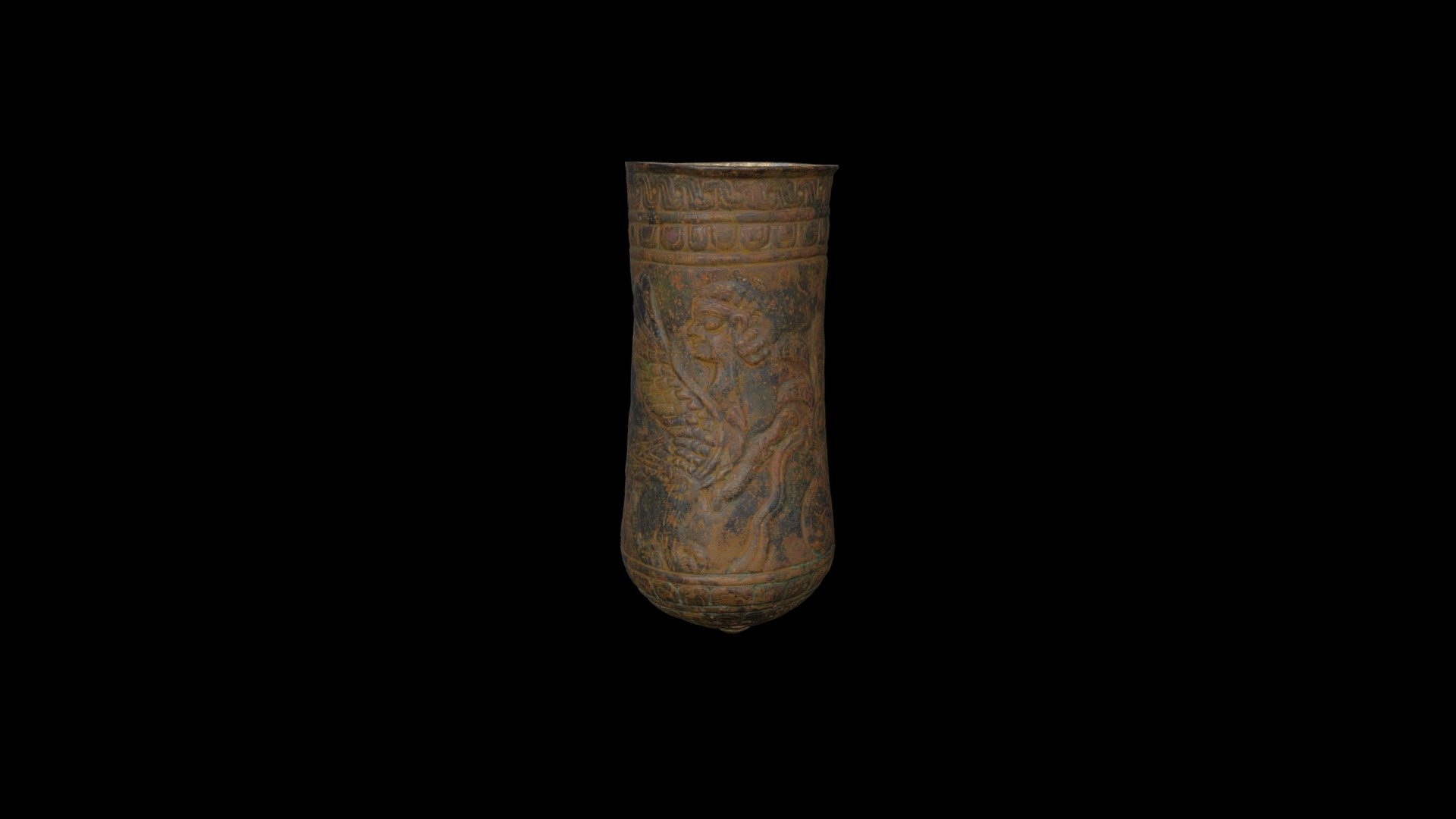 1960.35.1 Button-Based Situla — Sketchfab embed 3D viewer
