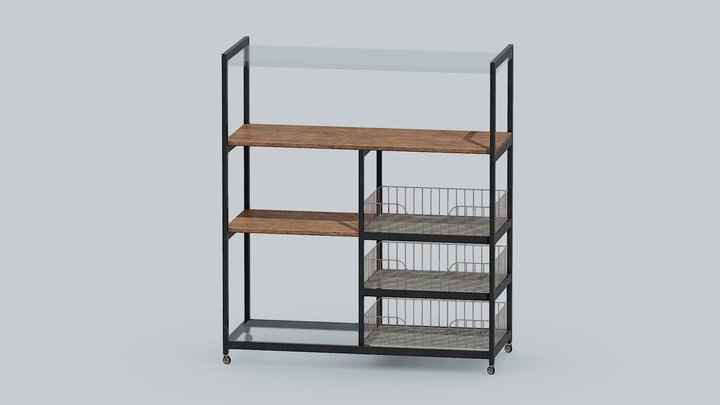 Kitchen-rack 3D models - Sketchfab