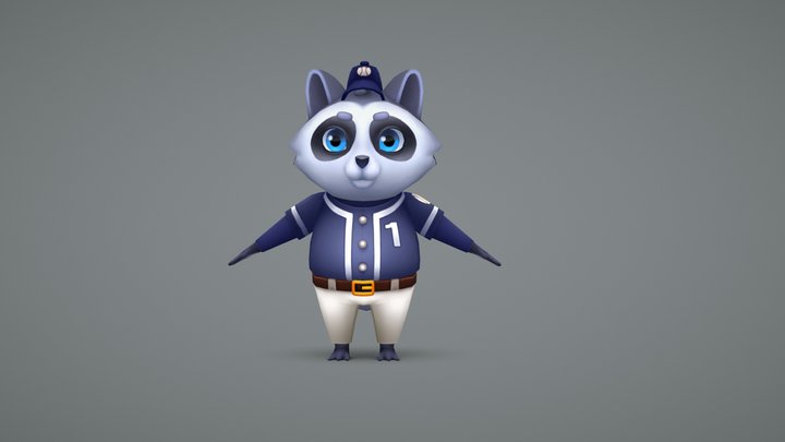 Coon 3D Model