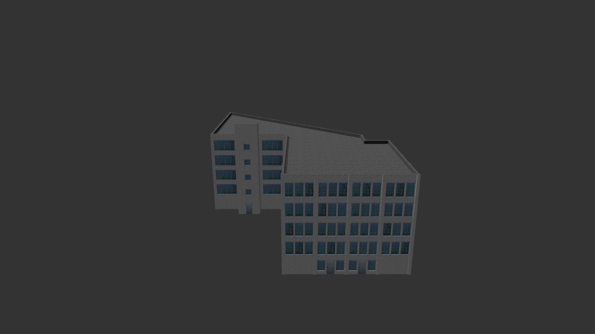 3D model Factory Building 13 - This is a 3D model of the Factory Building 13. The 3D model is about sunburst chart.