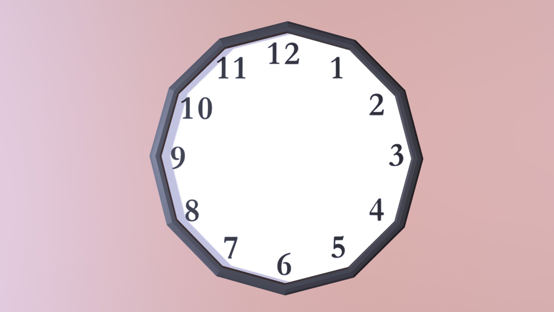 Wall Clock - 3D model by juanmamm271 [f0a9947] - Sketchfab
